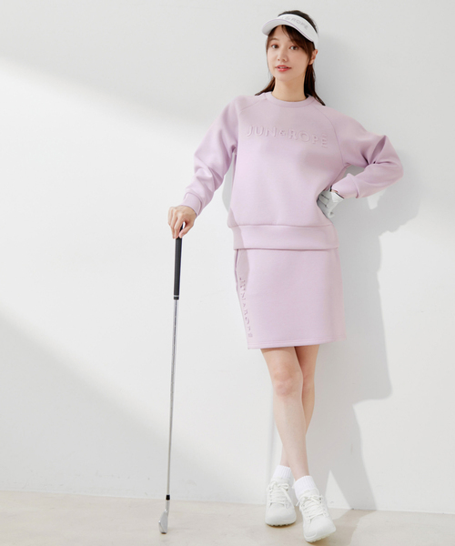 JUN&ROPE'（ジュンアンドロペ） スカート ダンボールニット エンボス