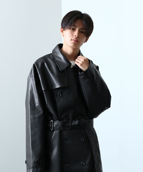 最終価格トレンチコート Nilway トレンチコート コート ベーシックデザイントレンチ