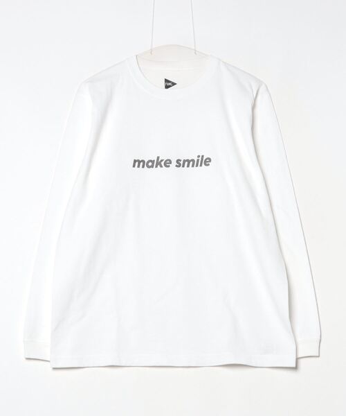 tシャツ FUNG/ファング　L/S TEE make smile レディース