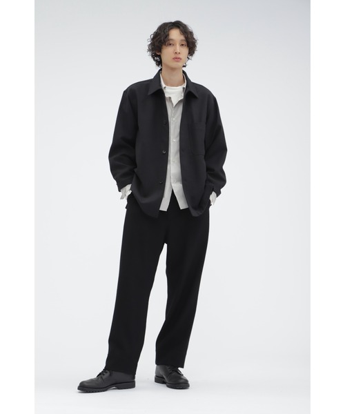 MARGARET HOWELL シャツ FINE COMPACT COTTON POPLIN II メンズ 