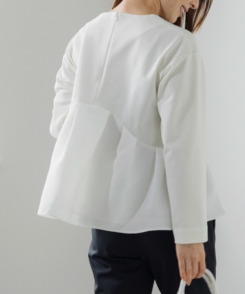 Sono tシャツ 「SONO/ソーノ」「WARM STRETCH」ペプラム