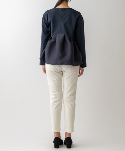 SONO ソーノ　カットソー Sono tシャツ 「SONO/ソーノ」「WARM STRETCH」ペプラム