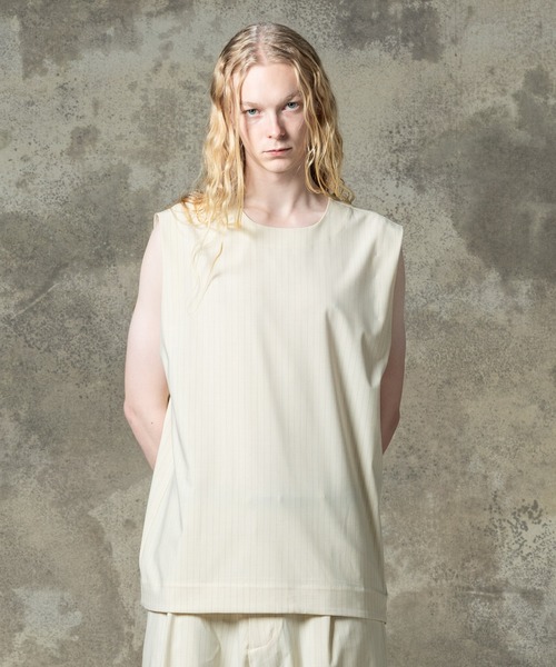 トップス glamb STUNN Sleeveless Shirt glamb シャツ STUNN Sleeveless Shirt / スタンスリーブレス