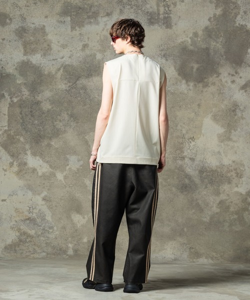 トップス glamb STUNN Sleeveless Shirt セール】STUNN Sleeveless Shirt / スタンスリーブレスシャツ