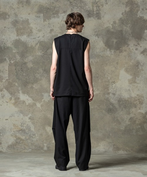 トップス glamb STUNN Sleeveless Shirt glamb シャツ STUNN Sleeveless Shirt / スタンスリーブレス