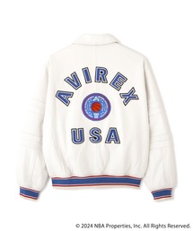 アヴィレックス　レイカーズスタジャン NBA スタジャン 「AVIREX × NBA」ALL TEAM JACKET / オール