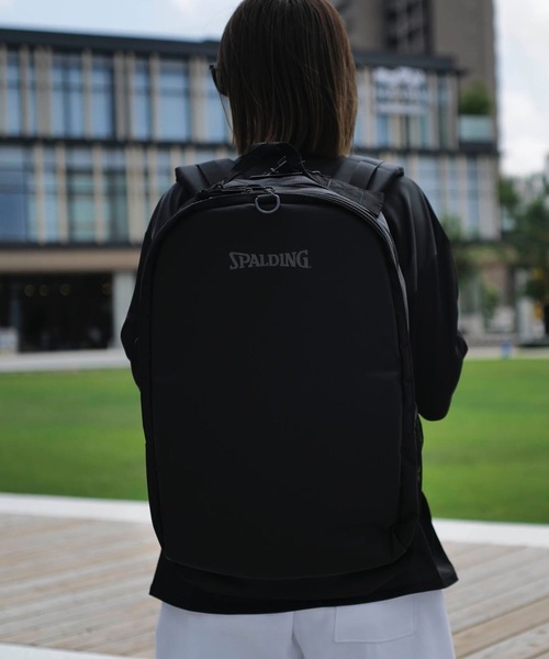 SPALDING ブラック リュック SPALDING デイバック リュック 「SPALDING:スポルディング