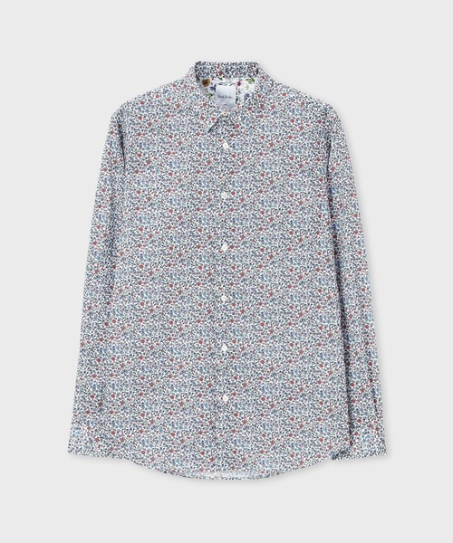 ★Paul Smith★フローラル モチーフ プリンティング フード ☆Paul Smith☆フローラル モチーフ プリンティング フード