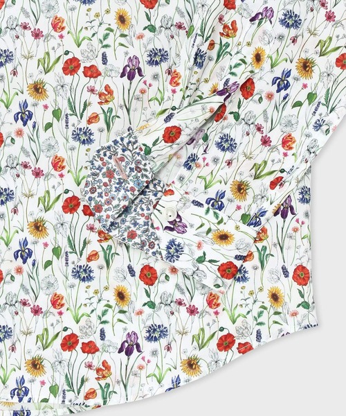 ☆Paul Smith ポールスミス リバティフローラルボタニカル総柄長袖シャツ Paul Smith シャツ リバティ フローラルプリント / 153352 006LN