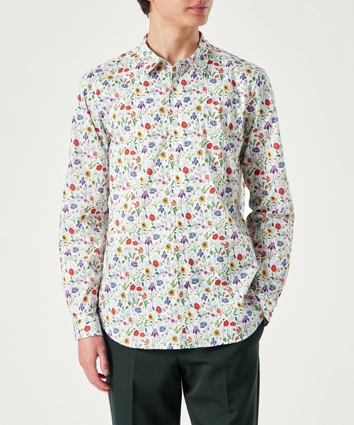 Paul Smith シャツ リバティ フローラルプリント / 153352 006LN