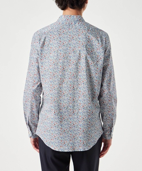 【Paul Smith】Tシャツ イタリアンフローラルシルエットプリント Drawing Floral” Tシャツ