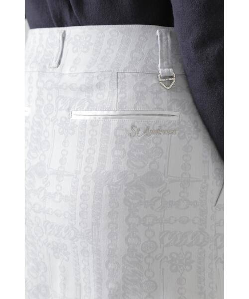 St ANDREWS スカート 「St ANDREWS」バックルチェーンジャガード