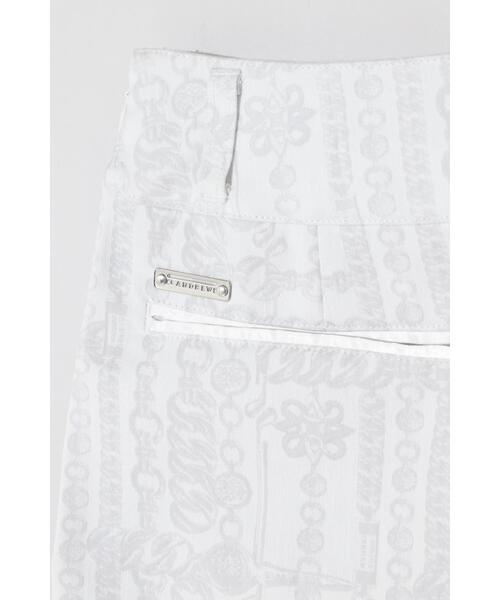 St ANDREWS スカート 「St ANDREWS」バックルチェーンジャガード