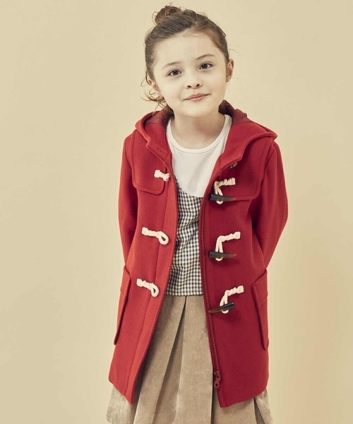 a.v.v（アー・ヴェ・ヴェ） 「KIDS」ダッフルコート 110 ライトブルー