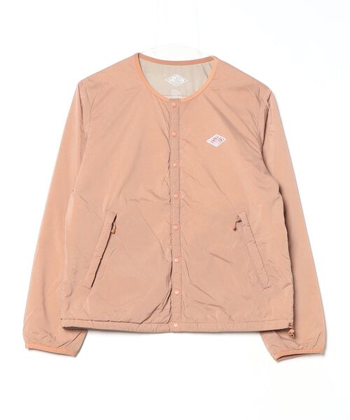 DANTON オレンジ　ダウンジャケット　 サイズ34　美品 Danton（ダントン） ワンポイントジャケット 36 オレンジ レディース