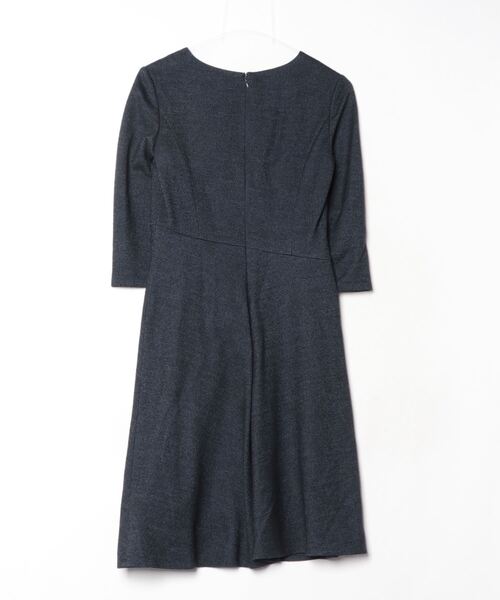 「COUP DE CHANCE」 7分袖ワンピース 36 ネイビー レディース_画像2