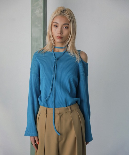 tシャツ (mici)カットオフプルオーバー レディース