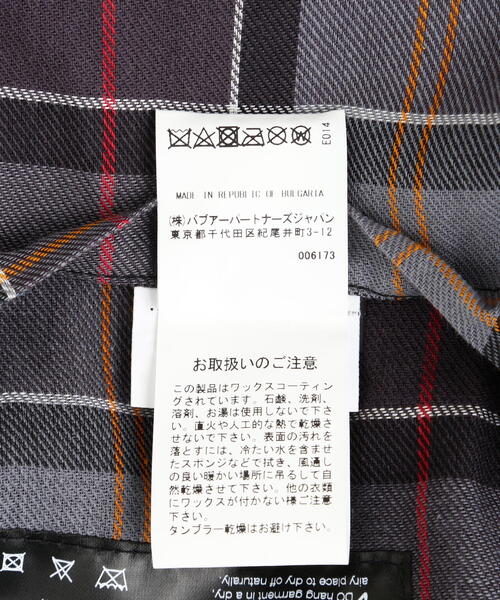 コート ジャケット Barbour / バブアー  SPEY WAX JACKET メンズ レディースの画像