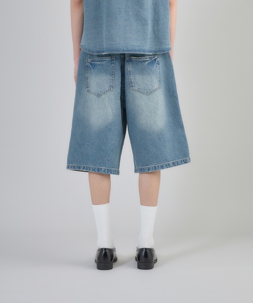Regen Glanz パンツ denim half pants/デニムハーフパンツ