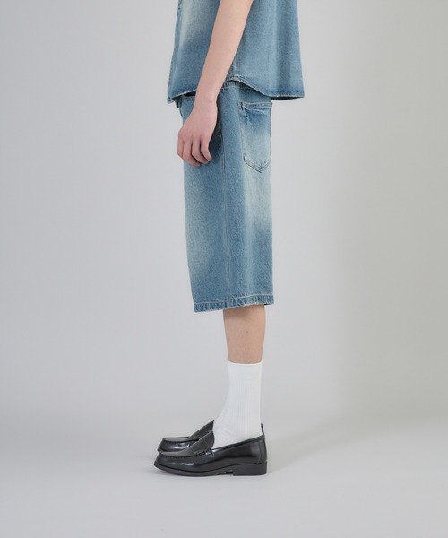 Regen Glanz パンツ denim half pants/デニムハーフパンツ
