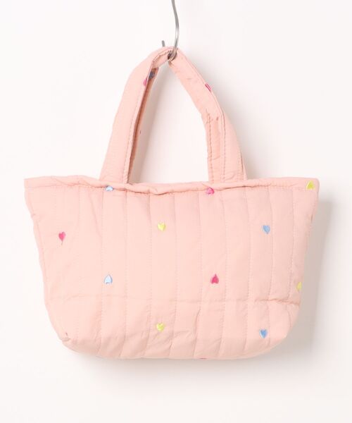Mignonjour トートバッグ Mignonjour/ハート刺繍キルティング
