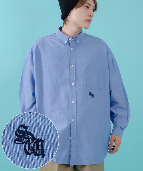 improves（インプローブス） シャツ ブラックレターロゴ ワンポイント