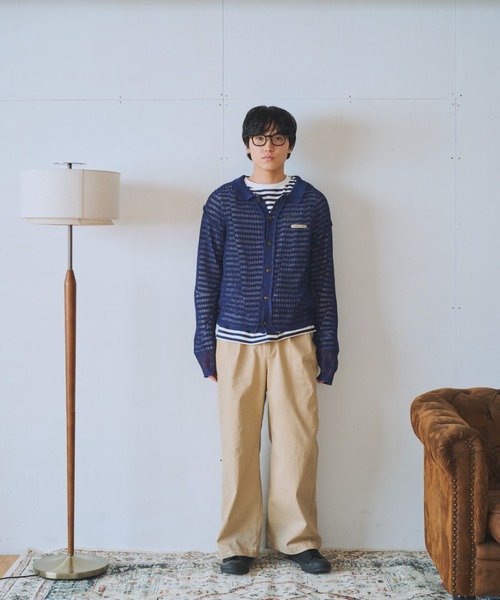 common gull products. カーディガン 2つで1つのカーディガン