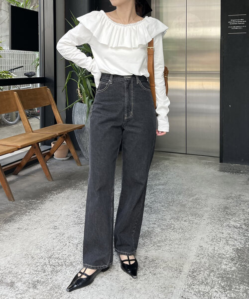 CAPRICIEUX LE'MAGE（カプリシューレマージュ） tシャツ フリル2WAY
