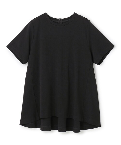 tシャツ バックプリーツUV冷感Tシャツ レディース UNFILO tシャツ 「UVケア/接触冷感」BEAUTY FORM-T バックフレア