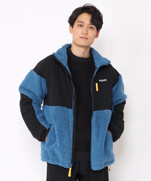 Columbia（コロンビア） ブルゾン L ブルー メンズ : ZOZOTOWN Yahoo