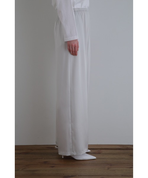 LE PHIL パンツ クラシックサテンパンツ レディース : ZOZOTOWN