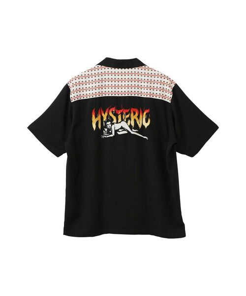 HYSTERIC GLAMOUR シャツ MONDO ボウリングシャツ メンズ : ZOZOTOWN