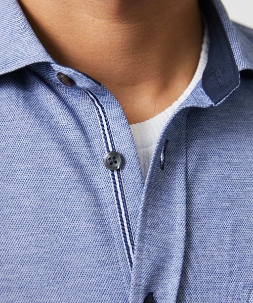 MK MICHEL KLEIN HOMME シャツ 「洗える」PARINEカノコシャツ メンズ