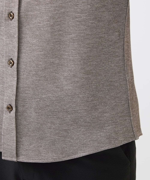 MK MICHEL KLEIN HOMME シャツ 「洗える」PARINEカノコシャツ メンズ