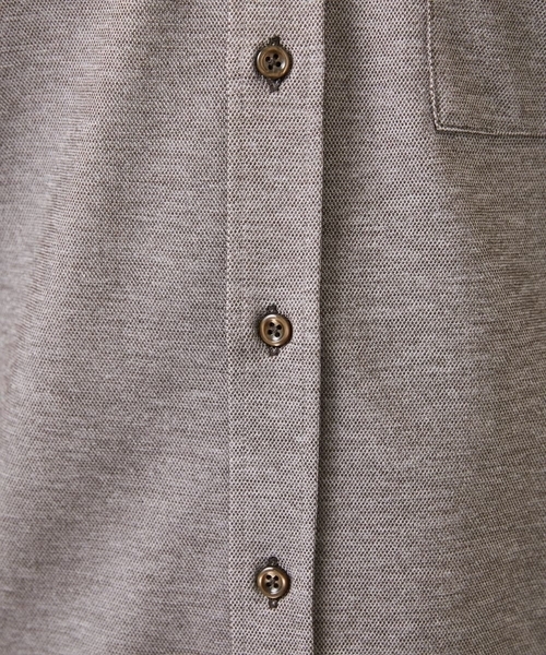 MK MICHEL KLEIN HOMME シャツ 「洗える」PARINEカノコシャツ メンズ