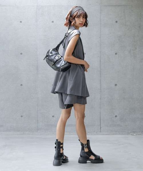 PAGEBOY ベスト ジレ セットアップロングベスト レディース