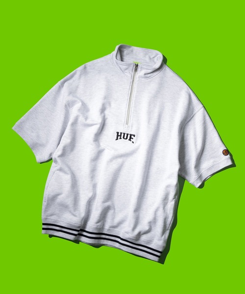 「HUF」 半袖Tシャツ LARGE アッシュグレー メンズ