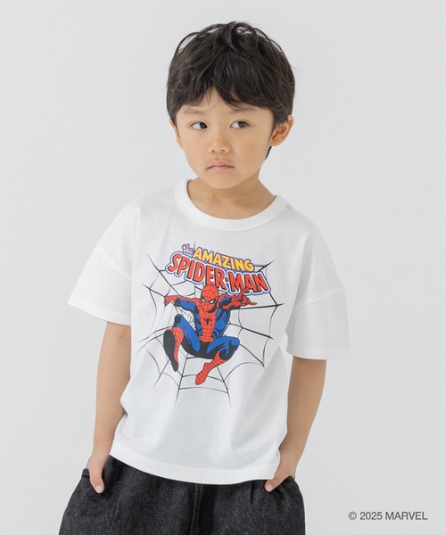 MARVEL（マーベル） tシャツ 「マーベル」半袖Tシャツ キッズ 子供服