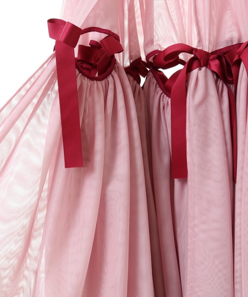 Candy Stripper スカート FULL OF RIBBON HARNESS TULLE