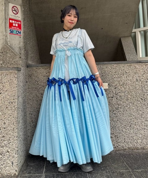 スカート Candy Stripper TINY RIBBON TIERED SKIRT TINY RIBBON TIERED SKIRT | Candy Stripper（キャンディ