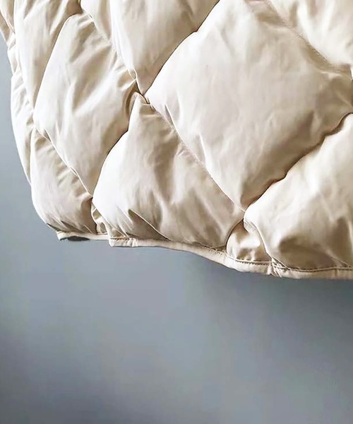 「Ulysses」 中綿ブルゾン M アイボリー レディース_画像9