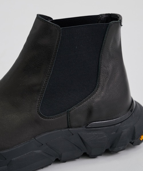 UNITED TOKYO ブーツ LEATHER Vibram SIDE GORE BOOTS メンズ