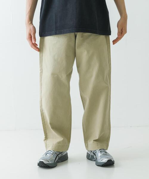 【タグ付】LOTTO URBAN RESEARCH別注 チノパン ベージュ LOTTO（ロット） パンツ LOTTO BAGGY CHINO PANTS メンズ : ZOZOTOWN