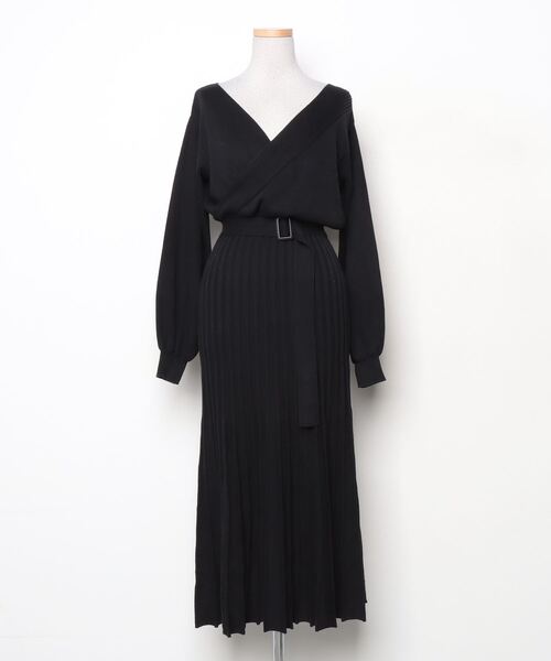 dazzlin（ダズリン） ニットワンピース FREE ブラック レディース