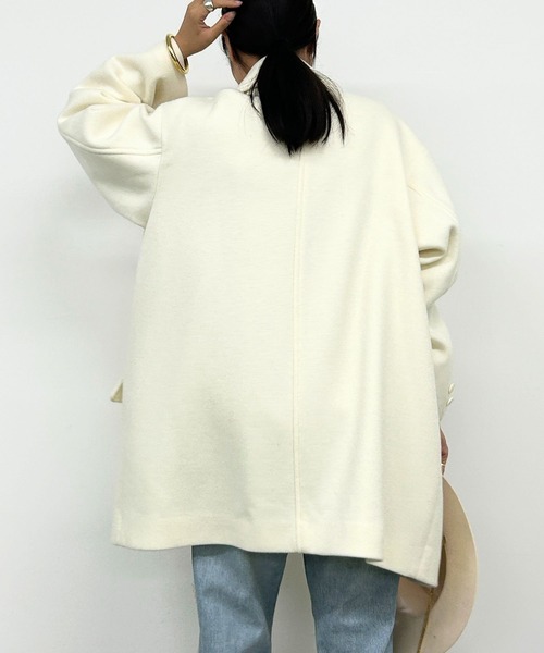 Loungedress（ラウンジドレス） ピーコート FREE オフホワイト