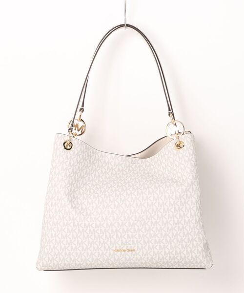 2/17まで！MICHAEL KORS ショルダーバッグ　美品　元値4万程度 セール】CARMELA ペブルレザー コンバーチブル クロスボディ