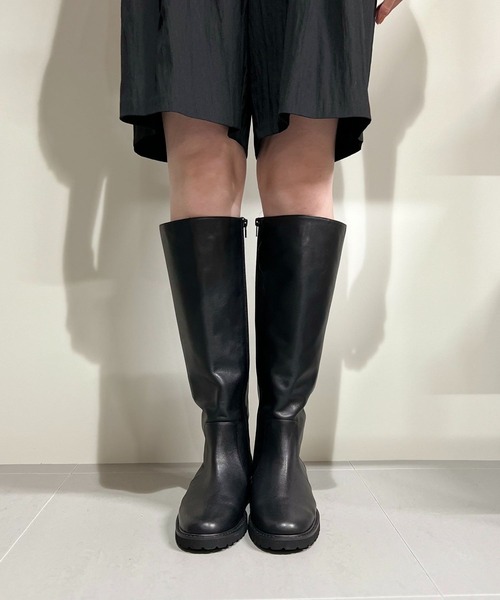 BABYLONE（バビロン） ロングブーツ 36 ダークブラウン レディース