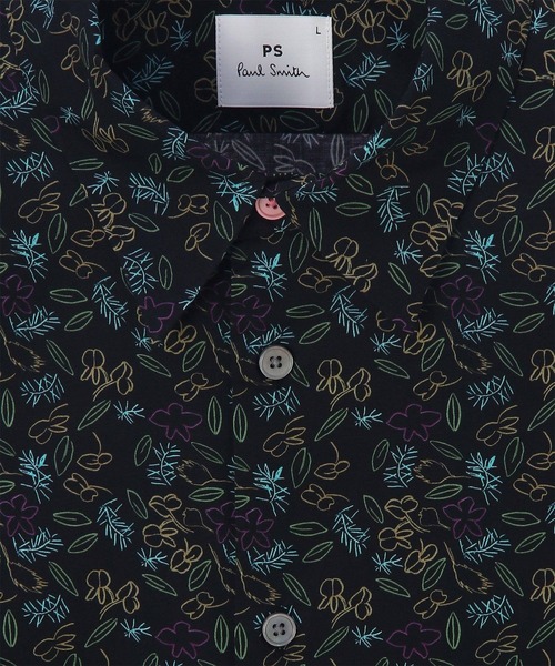 PS Paul Smith シャツ 半袖 “Globeflower” 半袖シャツ「252312 619PN