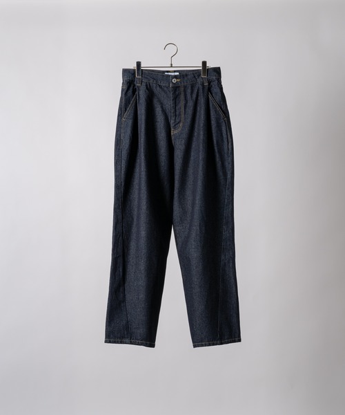 「soerte」 加工デニムパンツ 0 サックスブルー メンズ