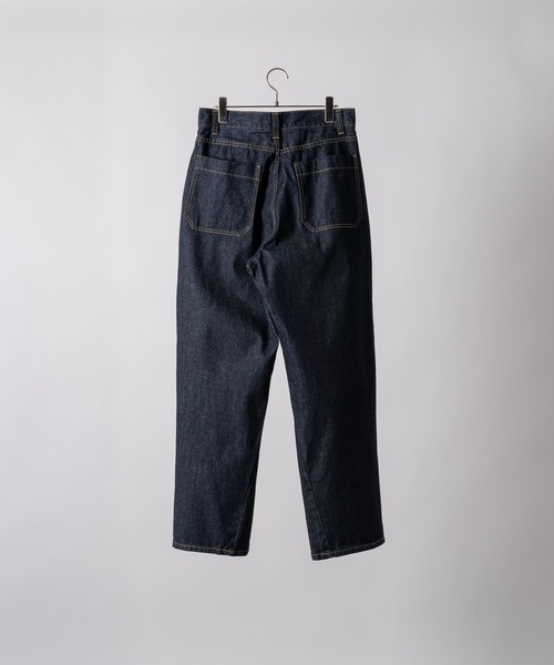 「soerte」 加工デニムパンツ 0 サックスブルー メンズ